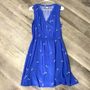 Womens baby blue tank dress.